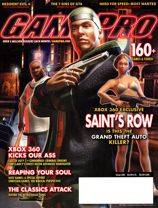 GamePro Issue 206 (November 2005) cover